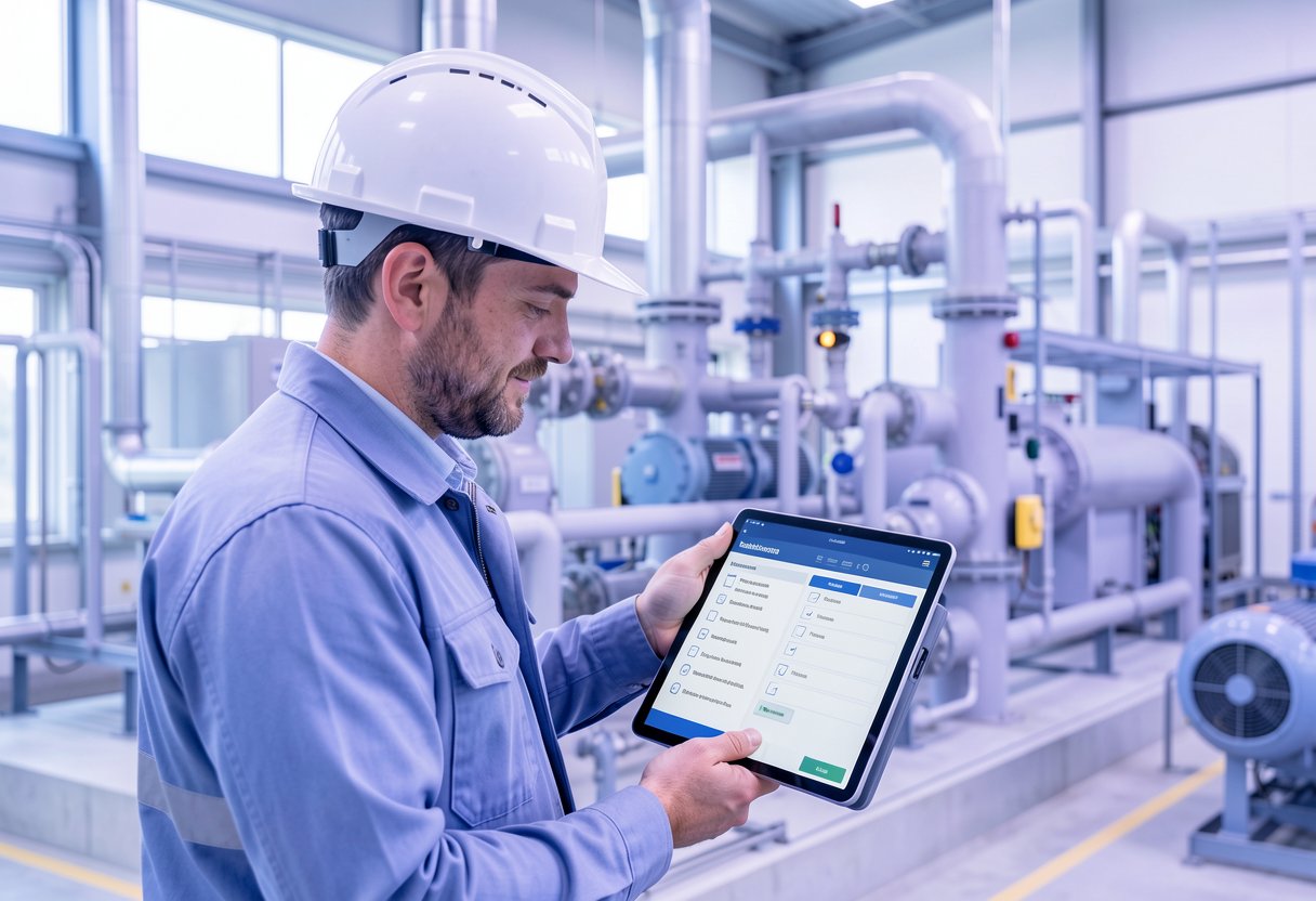 Wartung und Compliance: §14a, Brandschutz, TÜV automatisch dokumentiert